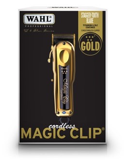 WAHL 5 Star Cordless Magic Clip Clipper - Gold